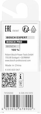 Bosch Accessories 2608629692 Vlakke frees
