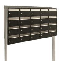 Stoer! Brickset 5-Breed, 4-Hoog Met Dak En Statief Zwart - 40215070_5x4ds - thumbnail