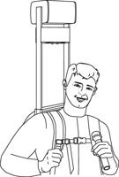 Monacor PAS-254D Draagbaar versterkersysteem - thumbnail