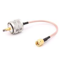 15cm UHF male naar SMA male pigtail kabel RF coaxiale kabel - thumbnail