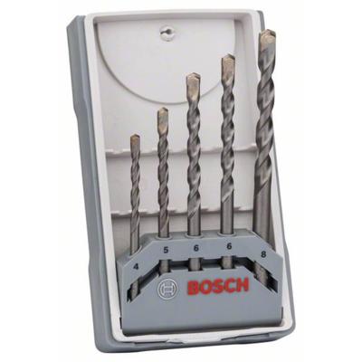 Bosch Accessoires 5-delige betonborenset CYL-3 4; 5; 6; 6; 8 mm 5st - 2607017080 Bosch Accessoires 5-delige betonborenset CYL-3 4; 5; 6; 6; 8 mm 5st - 2607017080