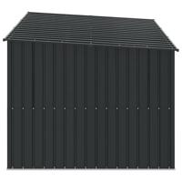 Fietsschuurtje 3 pcs Antraciet 215 x 206 x 157 cm Metaal - thumbnail