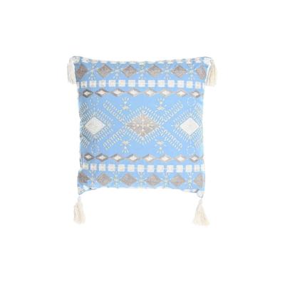 Kussen DKD Home Decor Blauw Wit 40 x 15 x 40 cm