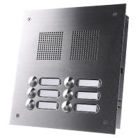 Grothe TS 788 2-3 Buitenunit voor Deurintercom RVS V2A (geborsteld) - thumbnail