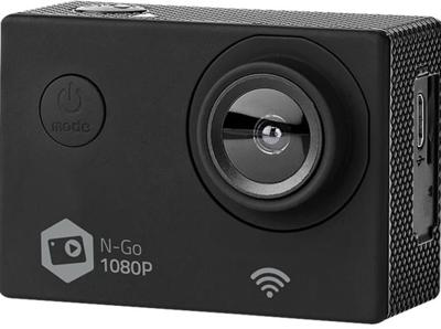 Nedis Action Cam | 1080p@30fps | 12 MPixel | Zwart | 1 stuks - ACAM21BK ACAM21BK