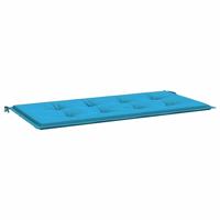 VidaXL Tuinbankkussen 100x50x3 cm oxford stof blauw - thumbnail
