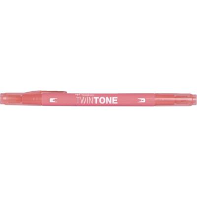 Tombow • twintone dual-tip brushpen cherry pink