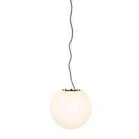 QAZQA Moderne buiten hanglamp wit 45 cm IP65 - Nura - thumbnail