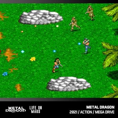 Evercade Metal Dragon / Life on Mars Arcade Cartridge 1 Evercade Metal Dragon / Life on Mars Arcade Cartridge 1