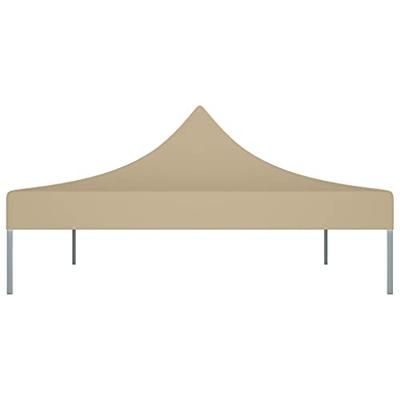 VidaXL Partytentdak 270 g/m² 4,5x3 m beige