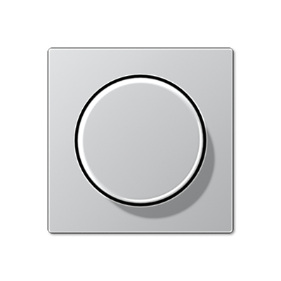 Jung A500 dimknop voor draaidimmers aluminium A1540AL