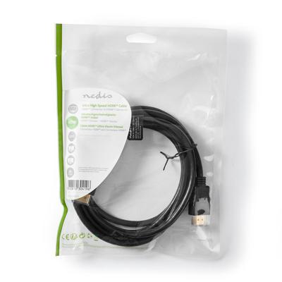Ultra High Speed HDMI-Kabel | HDMI-Connector - HDMI-Connector | 2,00 m | Zwart - thumbnail
