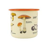 Gift Republic Paddenstoelen - Emaille Bloempot - thumbnail