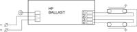 HF-B 158/258 TLD/EII  - Electronic ballast 2x58W HF-B 158/258 TLD/EII - thumbnail