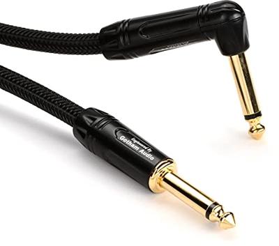 Warm Audio Premier Series Instrument Cable 5.5m right angle