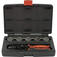 TOOLCRAFT PZ-505 818645 Krimptang 7-delig Coax-connectoren BNC, TNC, Glasvezelstekkers RG6, RG8, RG11, RG58, RG59, RG62, RG174, RG179, RG213, RG8218 - thumbnail