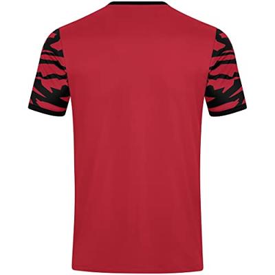 JAKO 4242K Shirt Animal Km Kids - Sportrood/Zwart - 140