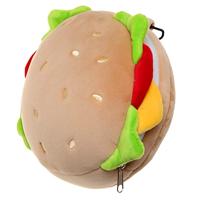 Relaxeazzz Hamburger Rond Pluche Reiskussen & Slaapmasker - thumbnail