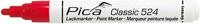 Pica 524/46 lakmarker 2-4mm ronde tip zwart - thumbnail