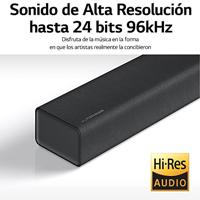 LG S80QY Soundbar TV 480 W, soundbar Dolby Atmos 3.1.3 kanalen met draadloze subwoofer, 3 kanalen up-firing, synergie met LG TV, DTS:X, IMAX Enhanced, Bluetooth, Wi-Fi, Spotify HiFi, HDMI in/out - thumbnail