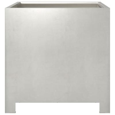 VidaXL Plantenbakken 2 st 40x40x40 cm roestvrij staal VidaXL Plantenbakken 2 st 40x40x40 cm roestvrij staal