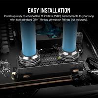 Corsair Hydro X Series XM2 M.2 SSD Water Block (2280) waterkoeling - thumbnail