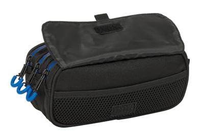 Pennenetui met 3 vakken Kelme Jet black Zwart 21,5 x 10 x 8 cm