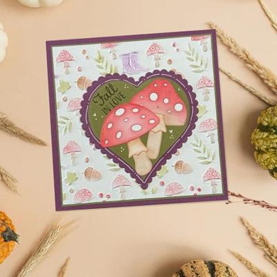 Vaessen Creative • embossing folder herfstfiguren 15x15cm 1st.