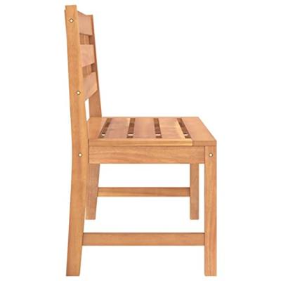Tuinbank 114 cm massief teakhout - thumbnail
