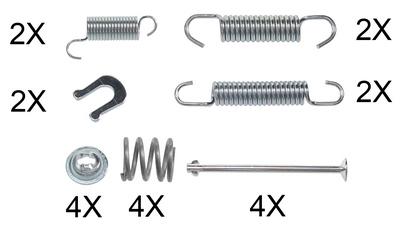 Toebehoren, remschoen 0870Q Toebehoren, remschoen 0870Q