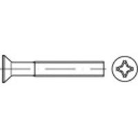 TOOLCRAFT TO-5431713 Verzonken schroeven M3 8 mm Kruiskop Phillips Staal Galvanisch verzinkt 200 stuk(s) - thumbnail