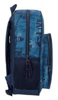 Schoolrugzak Safta New edition Marineblauw 32 x 38 x 12 cm - thumbnail
