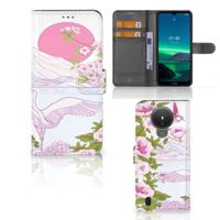 Nokia 1.4 | Telefoonhoesje | Met pasjeshouder | Bird Standing - thumbnail