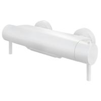 Hotbath Buddy thermostatische badmengkraan met cascade uitloop mat wit B021WH - thumbnail