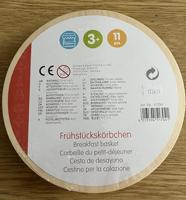 Goki ontbijtmand/picknickset met houten brood - thumbnail