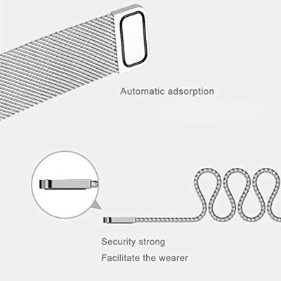 Milanese FitBit Blaze horloge band alleen voor Fitbit Blaze - Zwart Milanese FitBit Blaze horloge band alleen voor Fitbit Blaze - Zwart