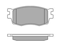 Remblokkenset, schijfrem 0252431717W - thumbnail