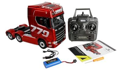 Amewi 22717 Scania 770 S Zugmaschine 1:18 Elektro RC truck RTR Met geluidsfunctie, Met lichteffect