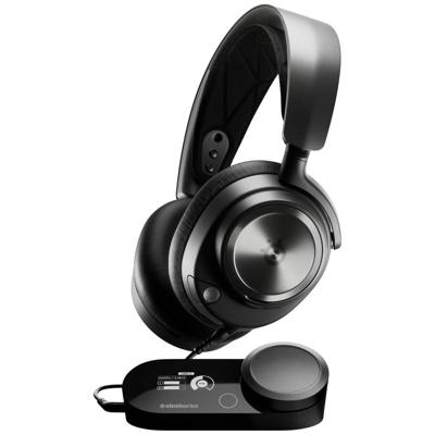 Steelseries Arctis Nova Pro Over Ear headset Kabel Stereo Zwart Volumeregeling Gamen Steelseries Arctis Nova Pro Over Ear headset Kabel Stereo Zwart Volumeregeling Gamen