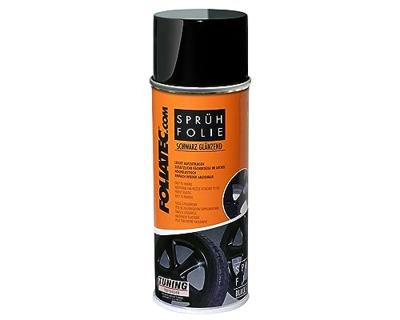 Vloeibaar rubber voor auto's Foliatec Zwart 400 ml (2 pcs)