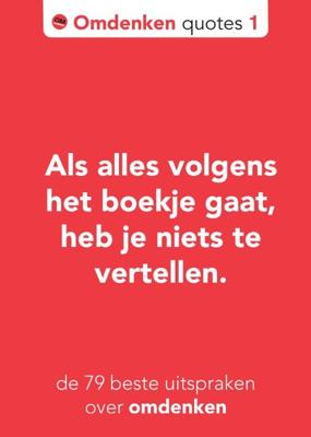 De 79 beste uitspraken over omdenken (Hardback)
