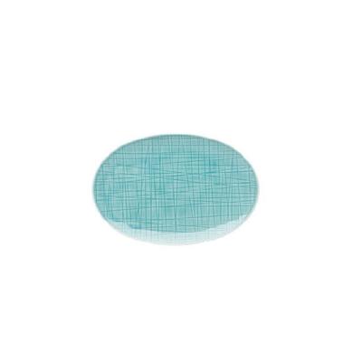 ROSENTHAL - Mesh Aqua - Bord ovaal 18cm