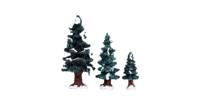 Lemax christmas evergreen tree s/3 kerstdorp accessoire 2018 - thumbnail