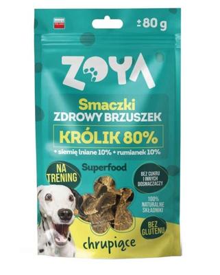 ZOYA Healthy tummy Rabbit - traktatie voor hond - 80g