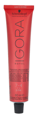 Schwarzkopf - Igora Royal Permanent Color Creme 7-4 Blond moyen beige 60 ml Schwarzkopf - Igora Royal Permanent Color Creme 7-4 Blond moyen beige 60 ml