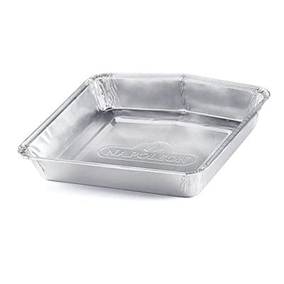 Aluminium vetopvangbakjes voor TravelQ 16x16,5 cm 5x - Napoleon grills - thumbnail