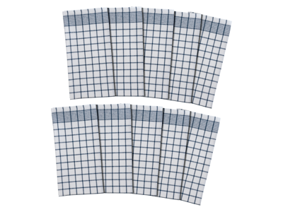 W5 10 Theedoeken 70 x 50 cm (Blauw)