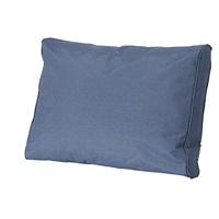 Madison Lounge rug soft outdoor panama safier blue rugkussen 60x43cm - thumbnail