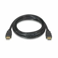 HDMI-Kabel NANOCABLE HDMI V2.0, 1m V2.0 4K 1 m Zwart 1 m - thumbnail