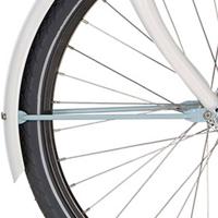 Cortina spatbordstang voor 24 u4 pastel turquoise - thumbnail